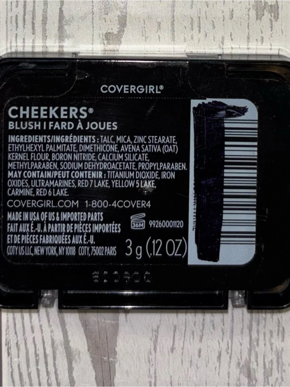 COVERGIRL Cheekers Blush #183 Natural Twinkle New Sealed